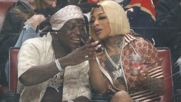 Kodak Black Was Getting Twerked On So Hard At A Panthers Game That People Thought It Was More Than Dancing