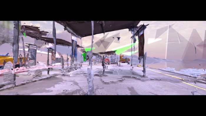 Sasha Smirnova & nara is neus play with memory and digital reproduction