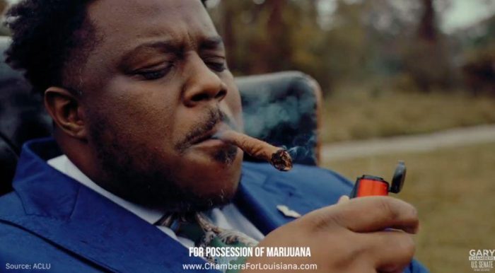Louisiana Senate Candidate Gary Chambers smokes weed in ad campaign while running for office