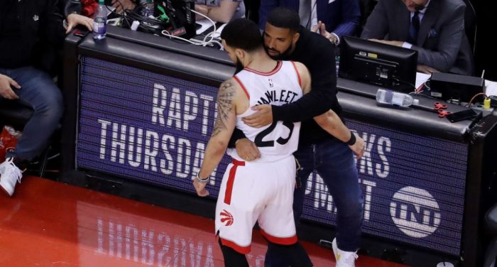 Fred VanVleet Was Congratulated By Drake Courtside After Being Named An All-Star