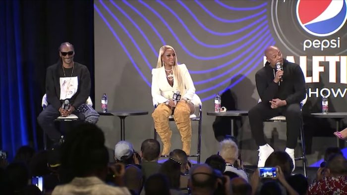 Dr. Dre Jokingly Warned Eminem And Snoop Dogg To Keep Their Junk In Their Pants During Their Super Bowl Performance