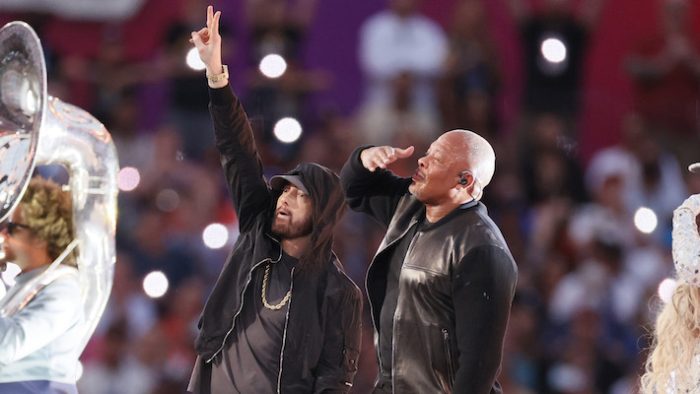 Classic Eminem And Dr. Dre Albums Are Back In The Top 10 After The Super Bowl Halftime Show