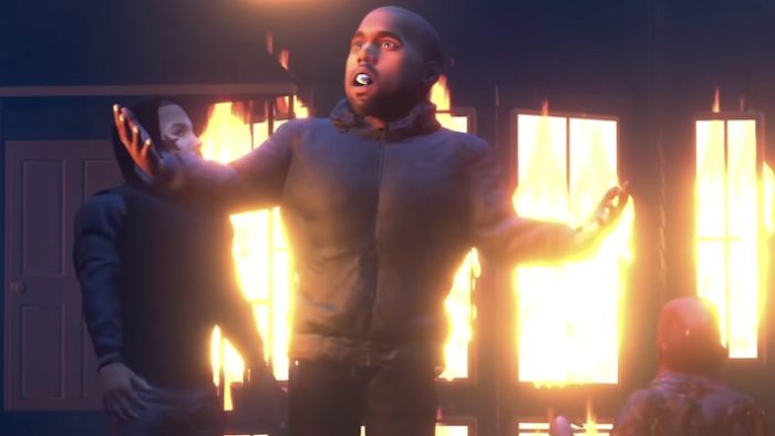 Kanye West And The Game Share Another Video For ‘Eazy’ And It Shows Pete Davidson Getting Beat Up