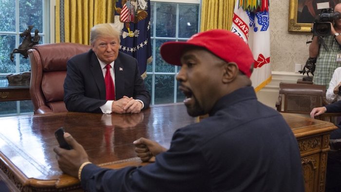 Kanye West’s White House Visit With Donald Trump Appears In A History Textbook
