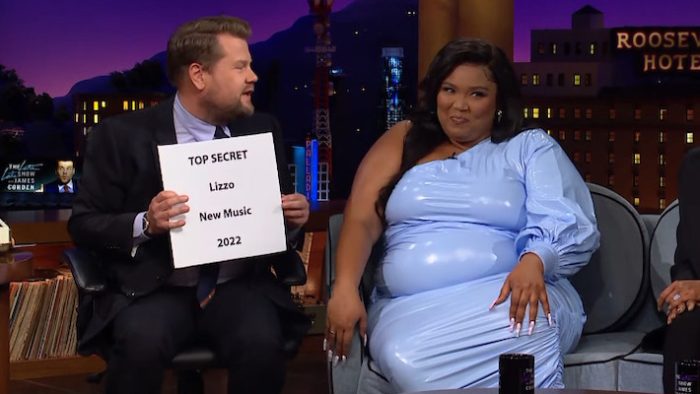 Lizzo Plays A Sample Of A New Disco-Inspired Song Called ‘About Damn Time’ On ‘The Late Late Show’