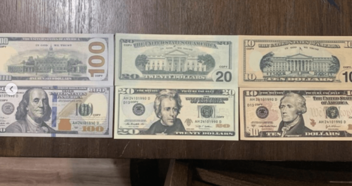 $1 Million dollars in fake money stolen from Movie set in Oregon