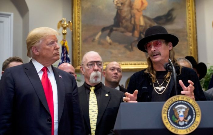 Yep, Kid Rock Is Now Opening His Shows With An Awkward Video Message From His Pal Donald Trump