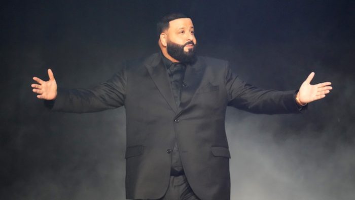 DJ Khaled Was Sent Back To His Courtside Seat After He Airballed A Shot During The Miami Heat’s Game