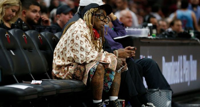 Lil Wayne’s ‘Luka A Ho’ Tweet Got Dunked On Repeatedly As Doncic Buried The Suns In Game 7 With Him Courtside