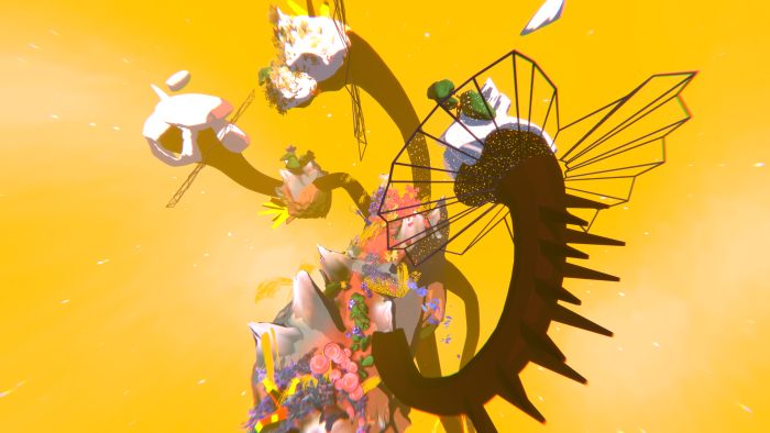 Xenoangel simulate mythic archaeology on the back of a world beast