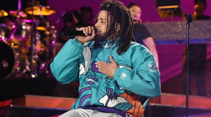 J. Cole Celebrates Setting A Career-High In Scoring During A Recent Scarborough Shooting Stars Game