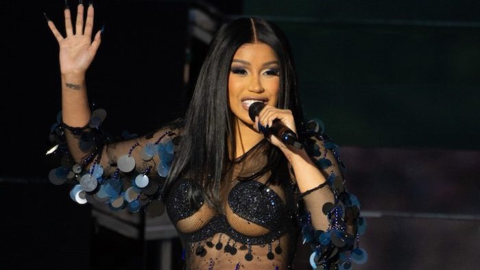 Cardi B Seemingly Got Into A Fight With A Fan During Her Wireless Festival Performance