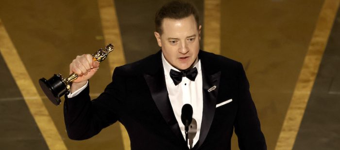 Brendan Fraser Gave A Moving, Tear-Filled Speech After Winning The Best Actor Oscar For ‘The Whale’