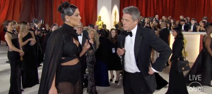 The Reporter Who Did The Awfully Awkward Oscars Interview With Hugh Grant Had A Succinct Response To His Indifference