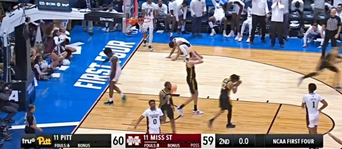 Mississippi State Missed A Wide Open Three And A Tip-In To Lose To Pitt In The First Four