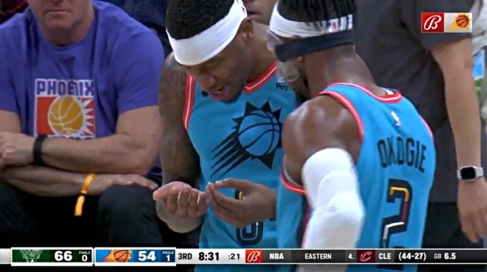 Torrey Craig Had His Tooth Knocked Out By Giannis And Picked It Up Off The Floor