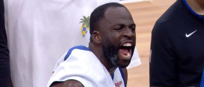 Draymond Green Got Ejected For Stomping Domantas Sabonis After Sabonis Grabbed His Leg