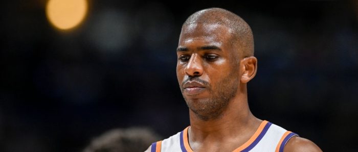 Chris Paul Left Game 2 Against The Nuggets With A Groin Injury