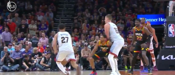 Nikola Jokic Is The Latest NBA Player To Get Hit In The Nuts