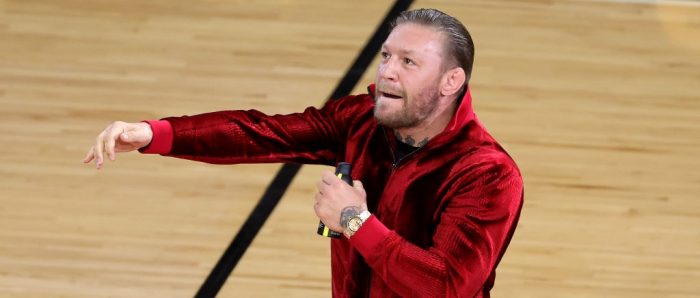 The Miami Heat Mascot Reportedly Went To The Hospital After Getting Punched By Conor McGregor For A Bit
