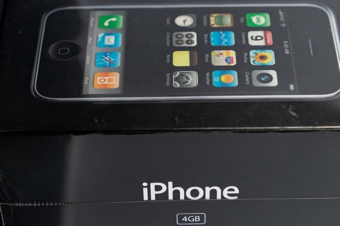 A Sealed Apple iPhone 4G From 2007 Sold for $190,000 USD