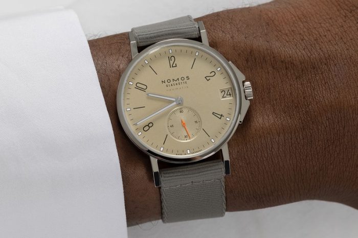 NOMOS’ Ahoi Neomatik 38 Date Arrives in Two Summer-Ready Hues