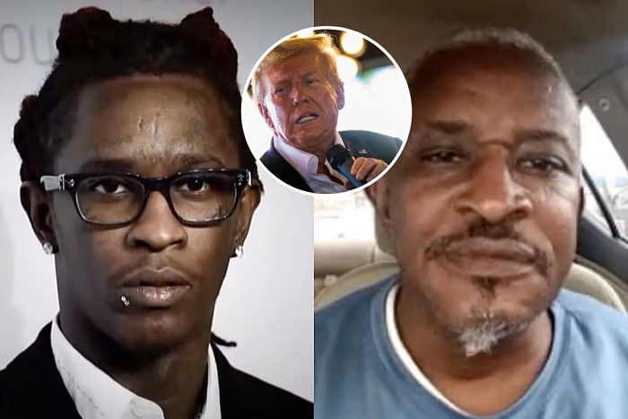 Young Thug’s Dad Wonders Why Thug Is in Jail While Trump Is Free