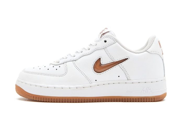Nike Matches a “Gum” Outsole and Jewel For Latest Air Force 1 “Color of the Month”