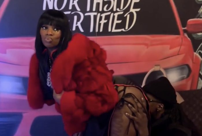 Sexyy Red Has Baby Shower, Baby Daddy Hides His Face in Her Butt