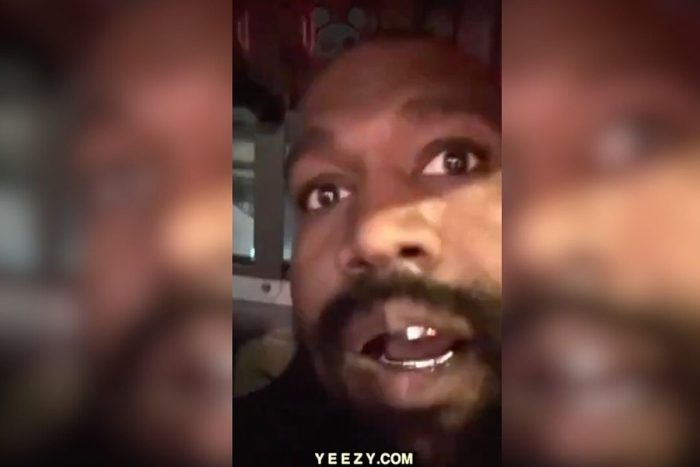 Kanye West Promotes Yeezy in Selfie Video in 2024 Super Bowl Ad