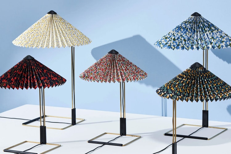 Danish Design Label HAY Taps Liberty London for Floral Lampshade Collection