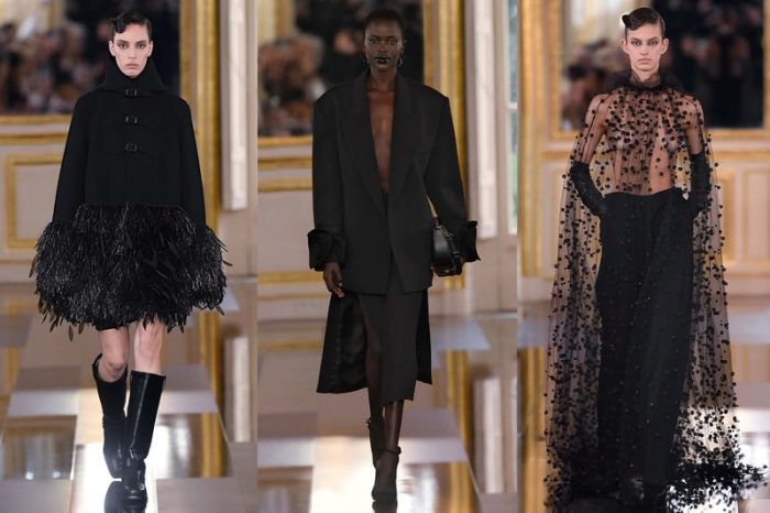 Pierpaolo Piccioli Says Black Is the New Pink for Valentino FW24