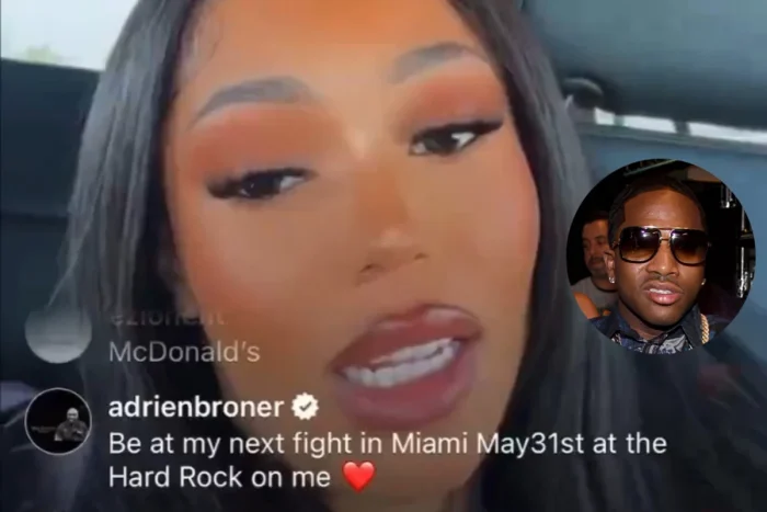 Coi Leray Roasts Boxer Adrien Broner for Trying to Bag Her on IG