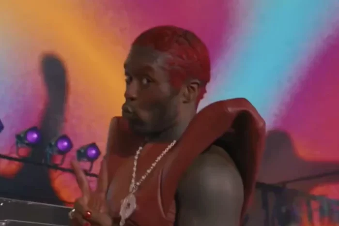 Lil Uzi Vert Goes Viral for Red Outfit, Purse at Coachella Fest