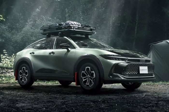 Safari Trend Continues with the Toyota Crown Crossover Landscape