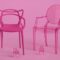 Kartell and Mattel’s Barbie Pink Chairs Hit Milan Design Week