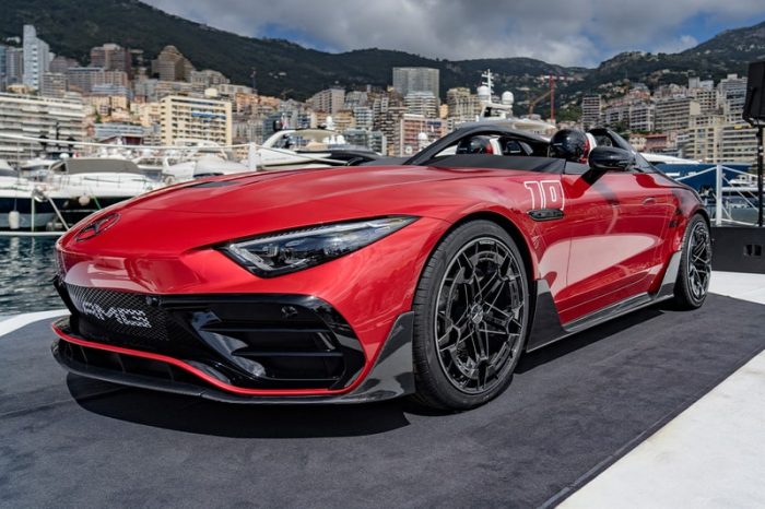 Mercedes-AMG Unveils PureSpeed Concept Car at Formula 1 Monaco Grand Prix