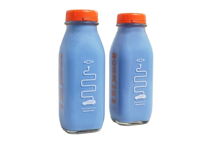 Chevy and Erewhon Launch “Electric Juice” Drink