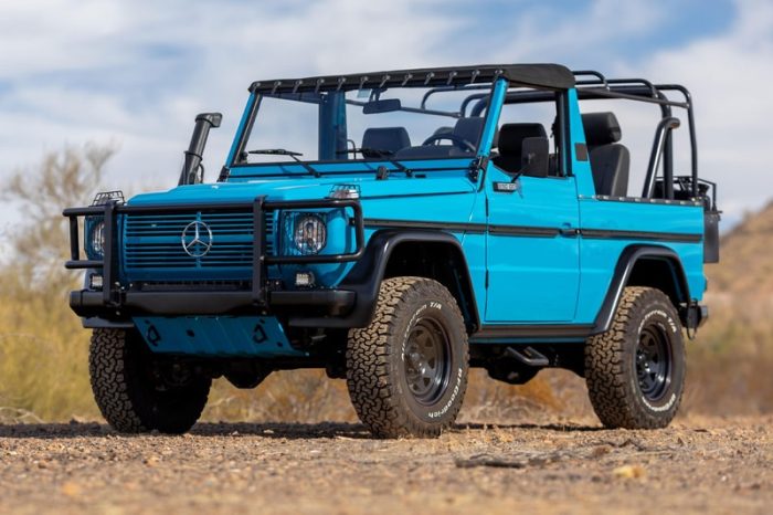 Mercedes-Benz 250GD “Wolf” by Expedition Motor Co. Surfaces for Auction