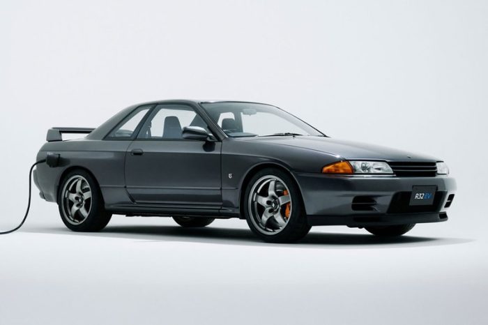 Nissan’s Electrified “Godzilla” R32 Skyline GT-R to Debut at Tokyo Auto Salon