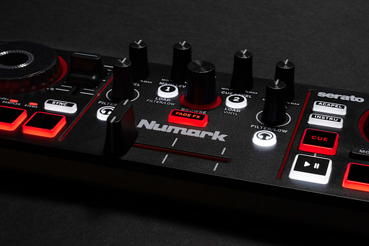 Numark’s Party Mix III and MixTrack Go bring Stems controls to beginner DJ setups