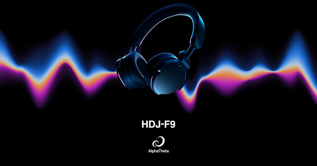 AlphaTheta Unveils HDJ-F9 Wireless DJ Headphones with SonicLink Technology